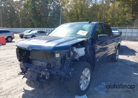 2023 Chevrolet Silverado 1500 2Wd Short Bed Custom z USA, uszkodzony, nr VIN 1GCPABEK1PZ118579